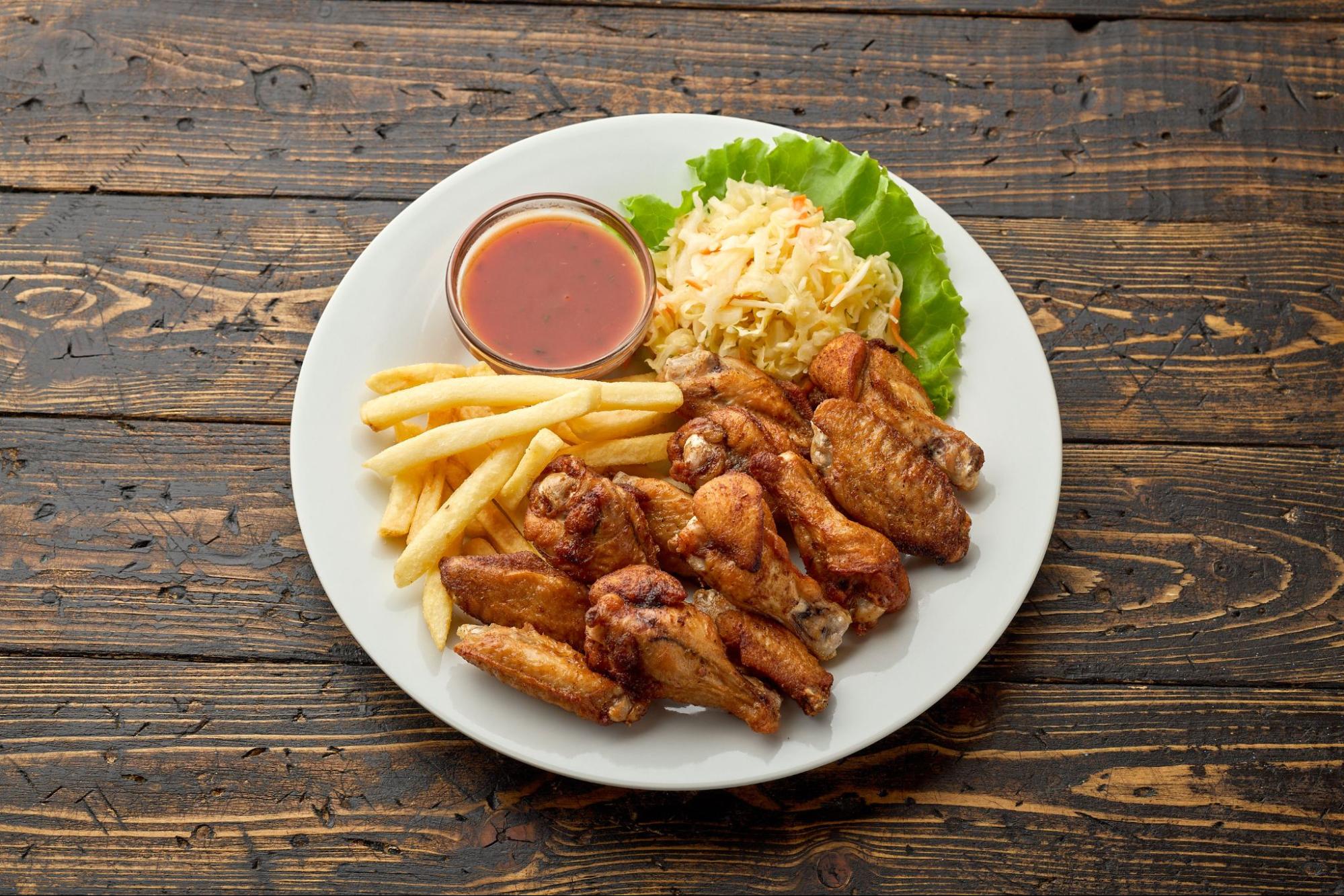 Крылышки во фритюре